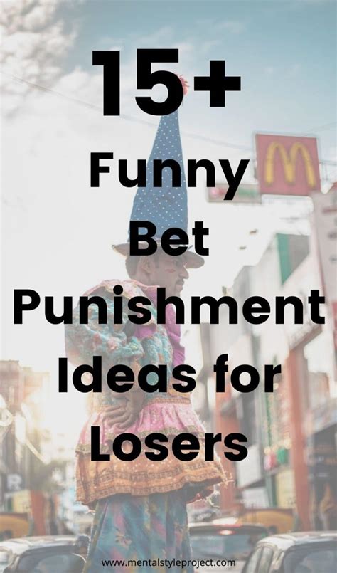 bet ideas for losers